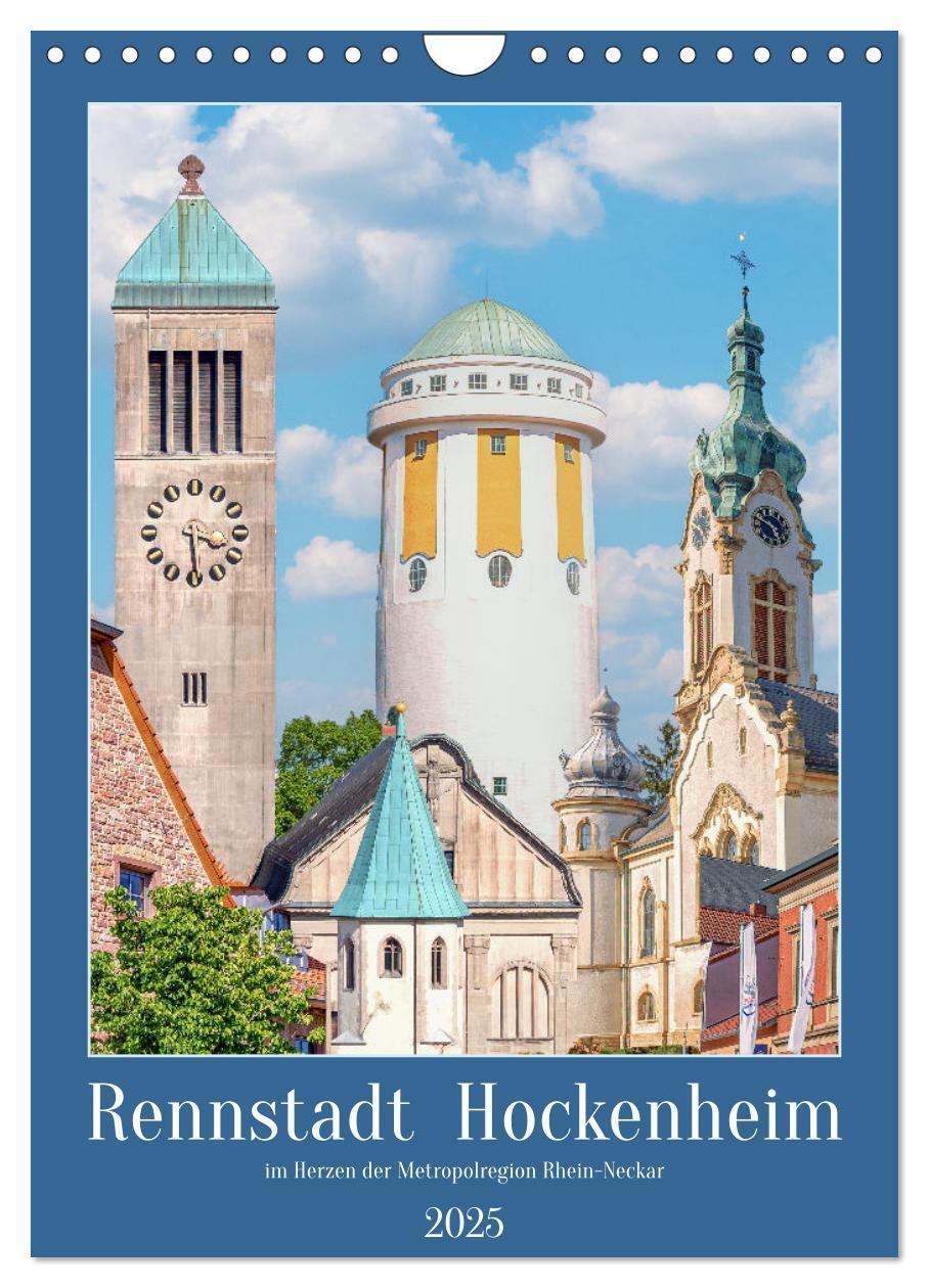 Cover: 9783457174111 | Rennstadt Hockenheim (Wandkalender 2025 DIN A4 hoch), CALVENDO...