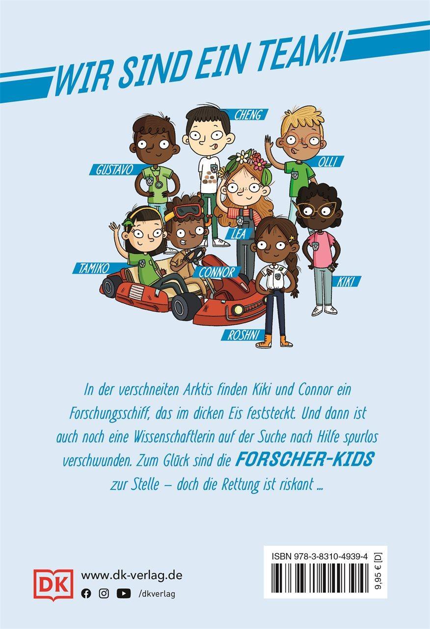 Rückseite: 9783831049394 | Ein Fall für die Forscher-Kids 7. Gefangen im Eis | S. J. King | Buch