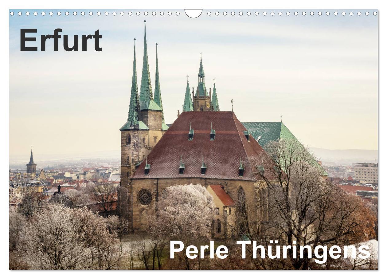 Cover: 9783435321513 | Erfurt. Perle Thüringens. (Wandkalender 2025 DIN A3 quer), CALVENDO...