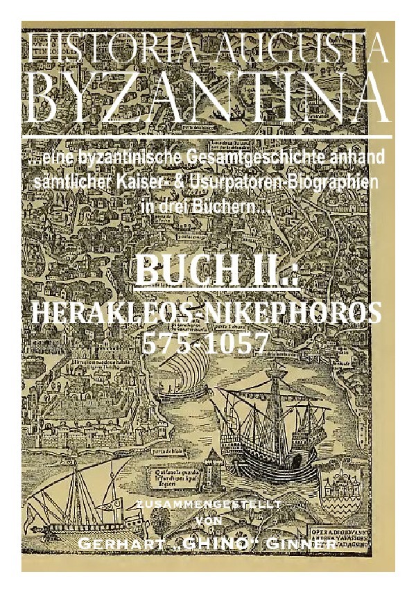 Cover: 9783741876547 | HISTORIA AUGUSTA BYZANTINA Buch II. | gerhart ginner | Taschenbuch