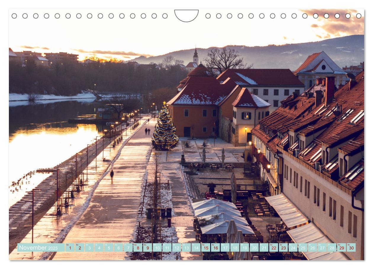 Bild: 9783457128725 | Maribor - Entspannde Stadt am Ufer der Drau (Wandkalender 2025 DIN...