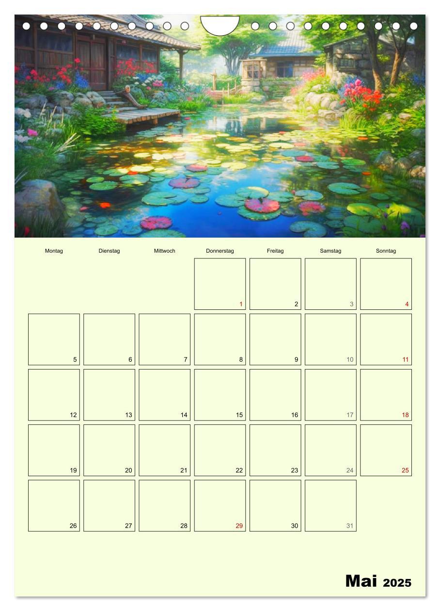 Bild: 9783435865826 | Im japanischen Garten. Zauberhafte Illustrationen (Wandkalender...