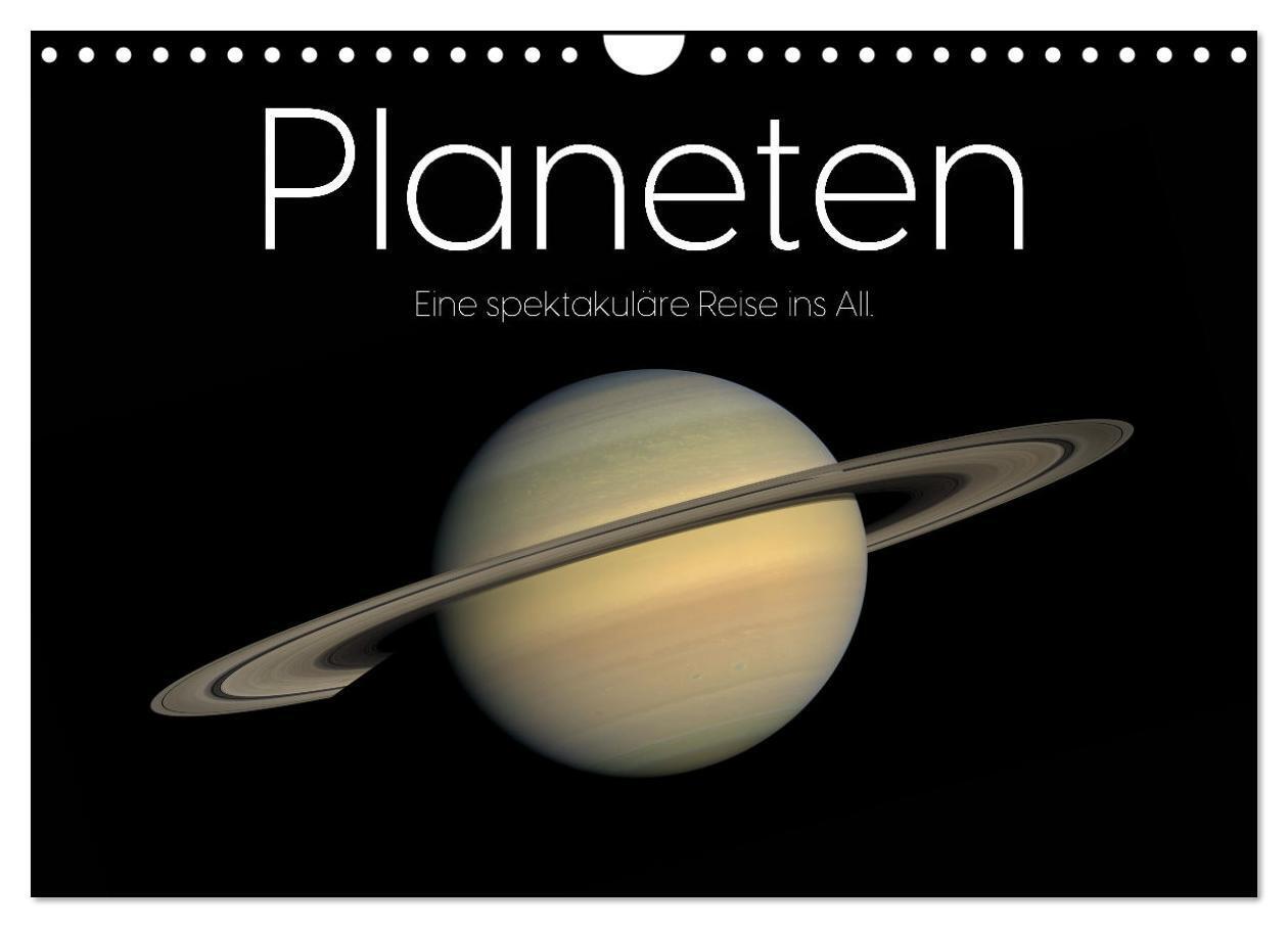 Cover: 9783457182727 | Planeten - Eine spektakuläre Reise ins All. (Wandkalender 2025 DIN...