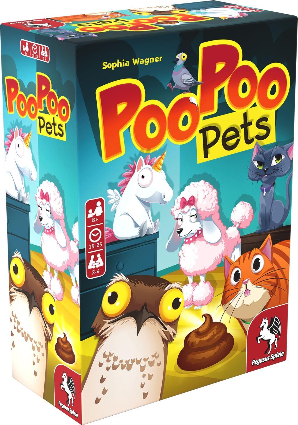 Cover: 4250231726583 | Poo Poo Pets (deutsch/englisch) | Sophia Wagner | Spiel | Brettspiel