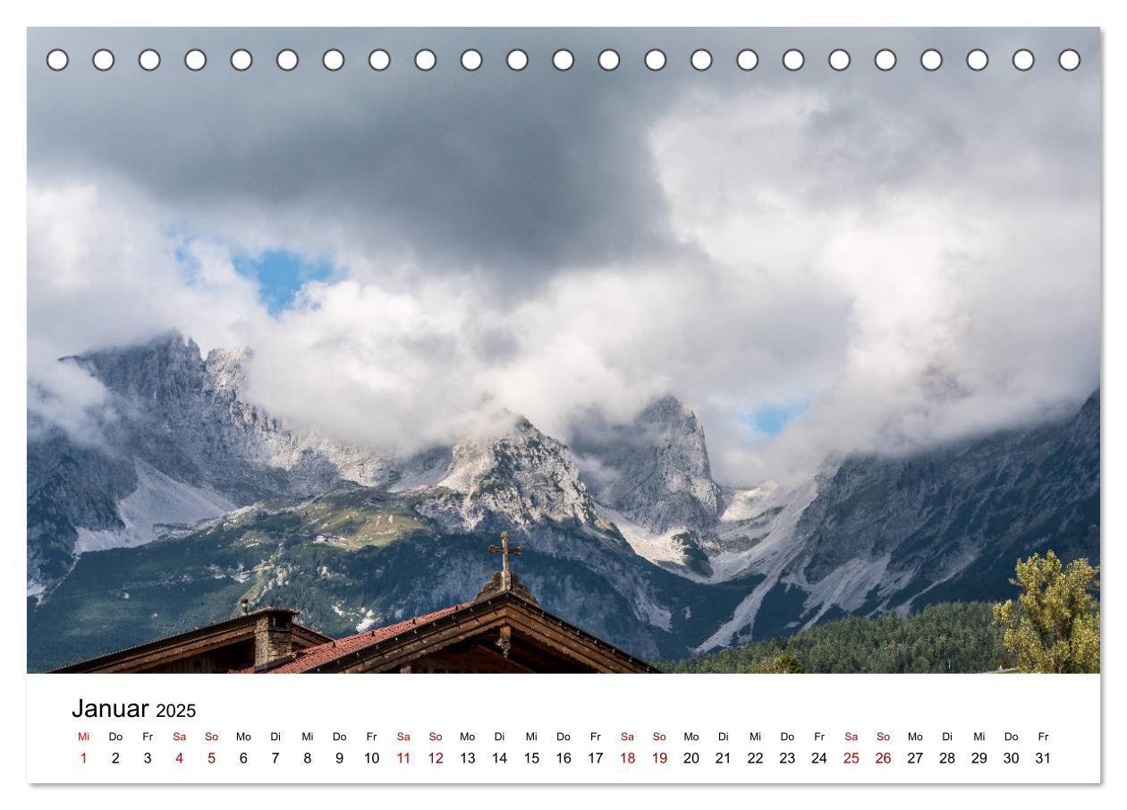 Bild: 9783435376179 | Der Chiemgau (Tischkalender 2025 DIN A5 quer), CALVENDO Monatskalender