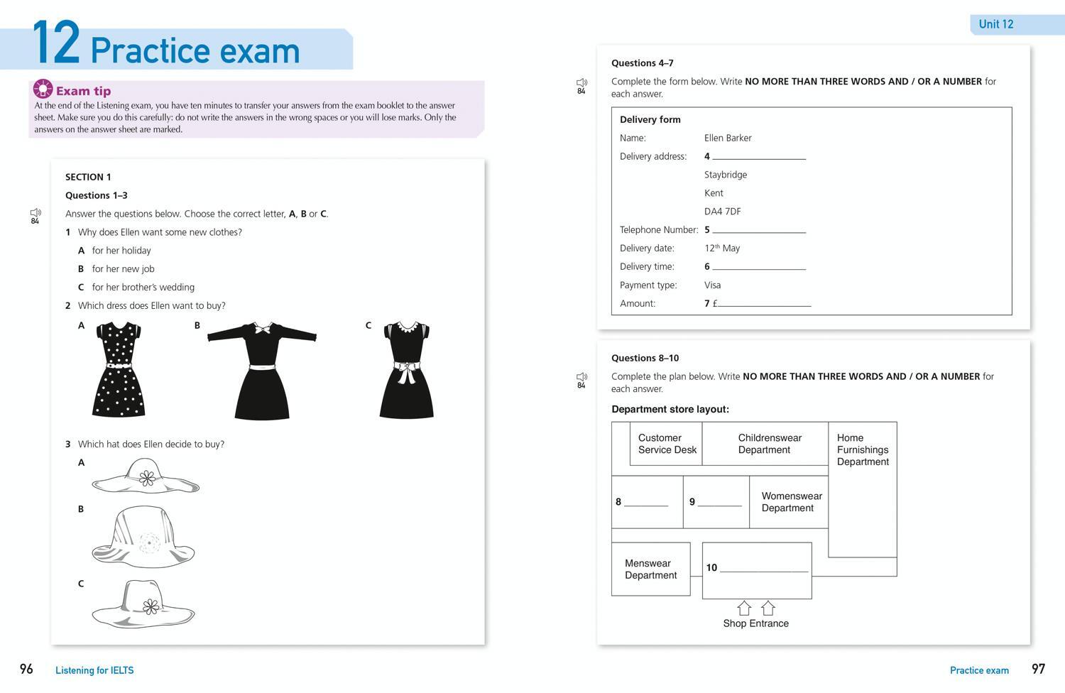 Bild: 9780008367527 | Listening for IELTS (With Answers and Audio) | IELTS 5-6+ (B1+) | Buch