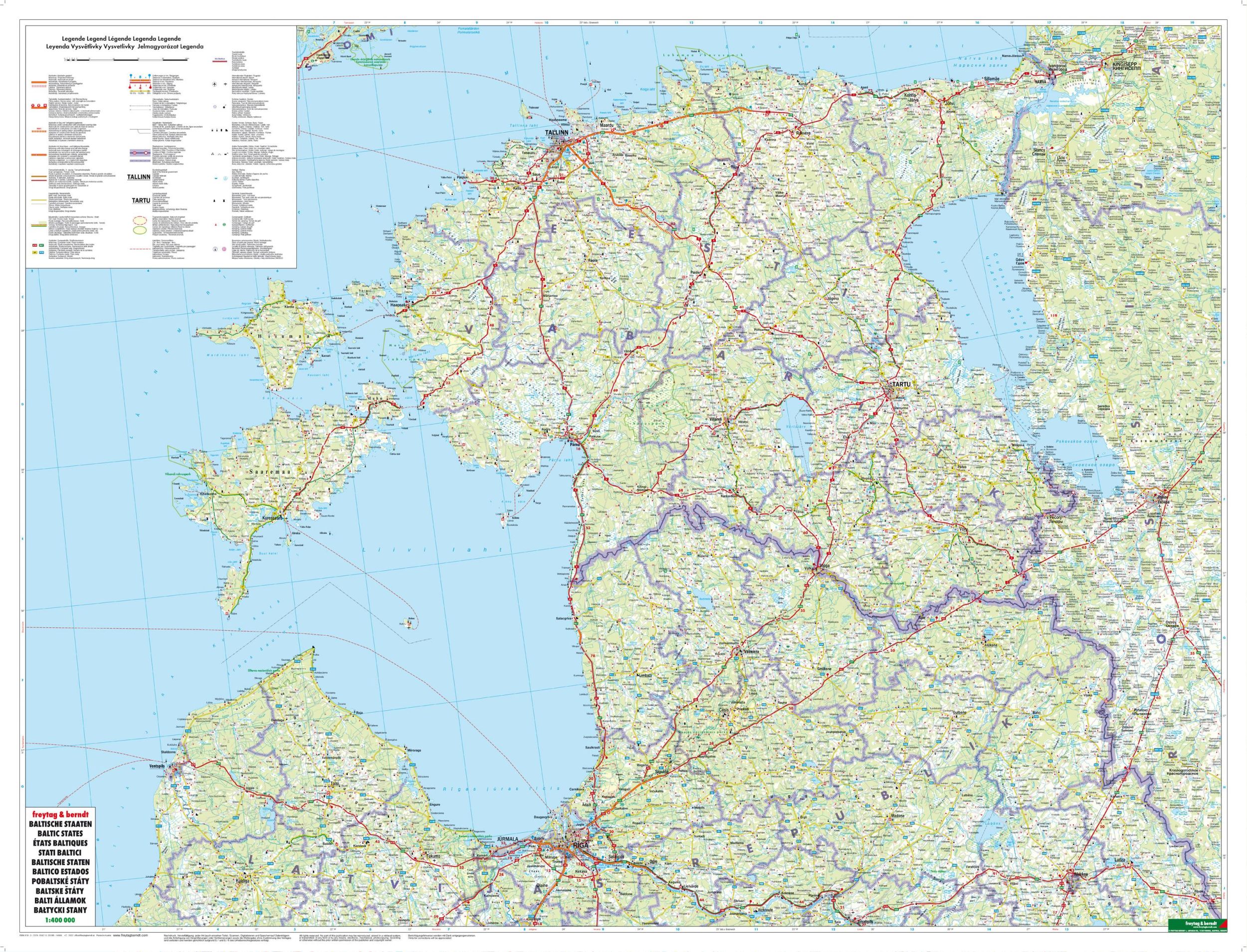 Bild: 9783707903140 | Niederlande 1 : 300 000 | (Land-)Karte | Deutsch | 2008