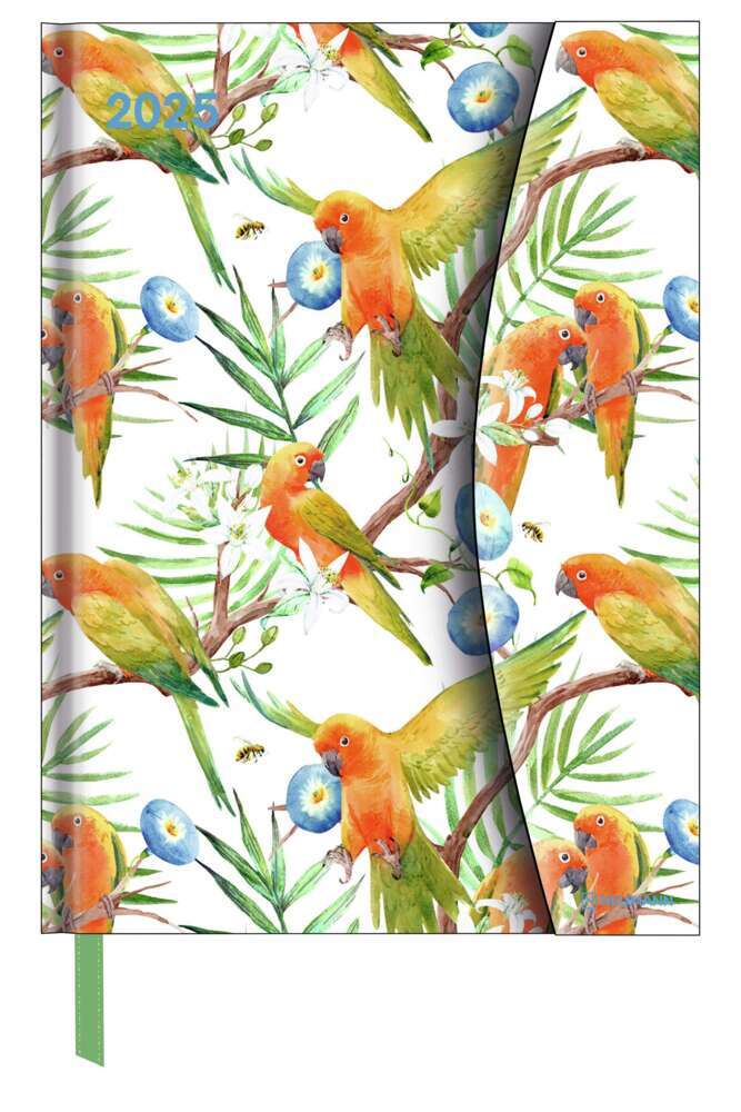 Cover: 4002725994684 | N NEUMANNVERLAGE - Jungle 2025 Diary, 16x22cm, Taschenkalender mit...