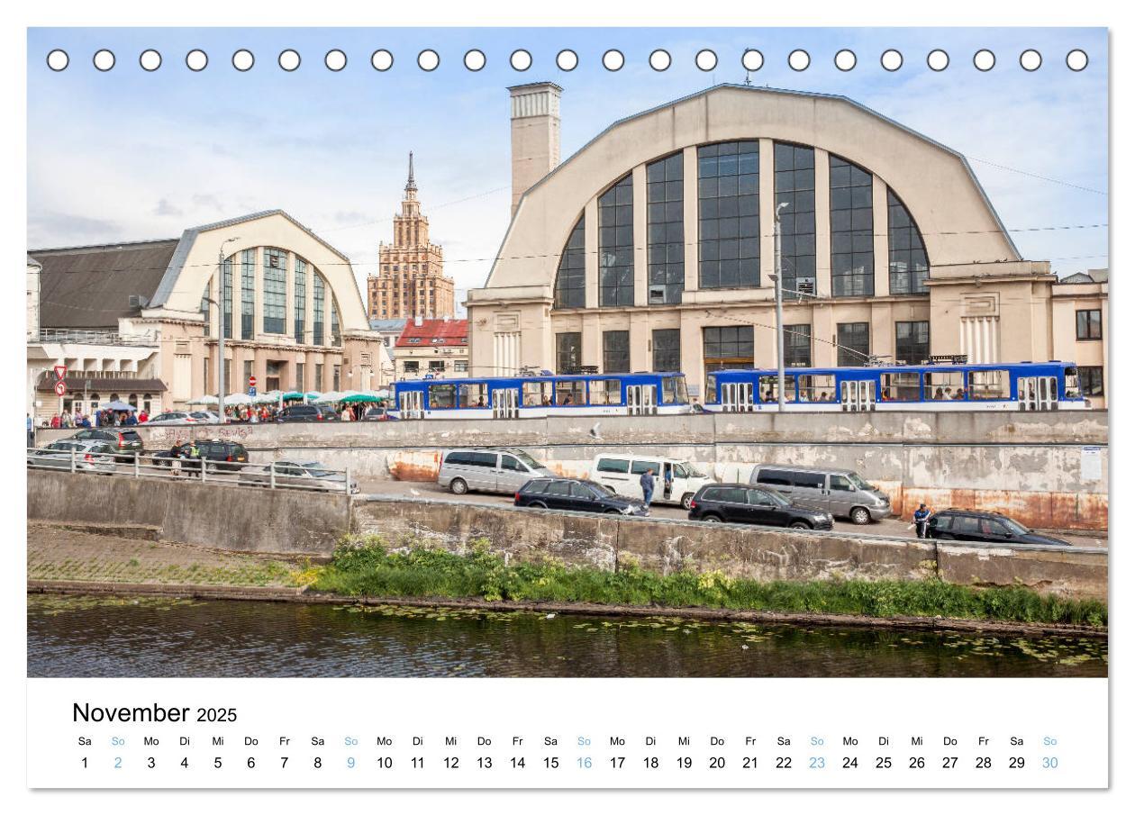 Bild: 9783435377442 | Riga - Metropole des Baltikums (Tischkalender 2025 DIN A5 quer),...