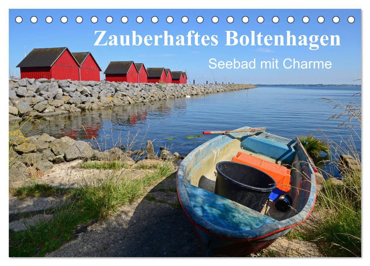 Cover: 9783435241132 | Zauberhaftes Boltenhagen (Tischkalender 2025 DIN A5 quer), CALVENDO...