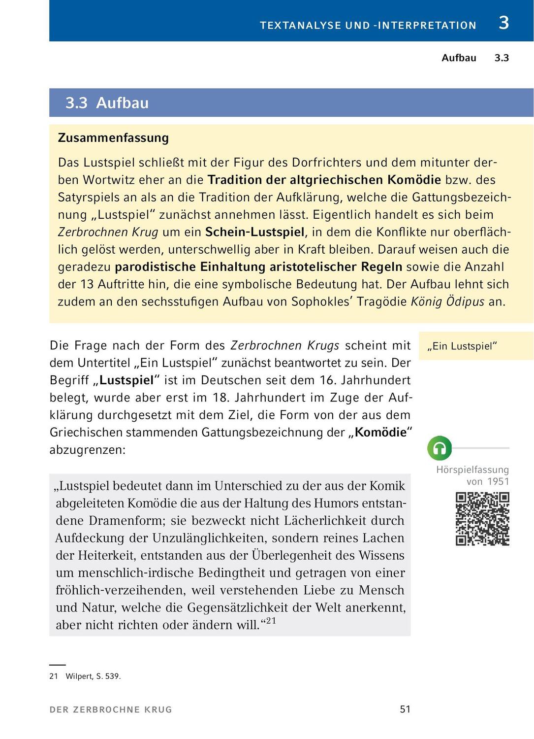 Bild: 9783804421028 | Der zerbrochne Krug von Heinrich von Kleist. - Textanalyse und...