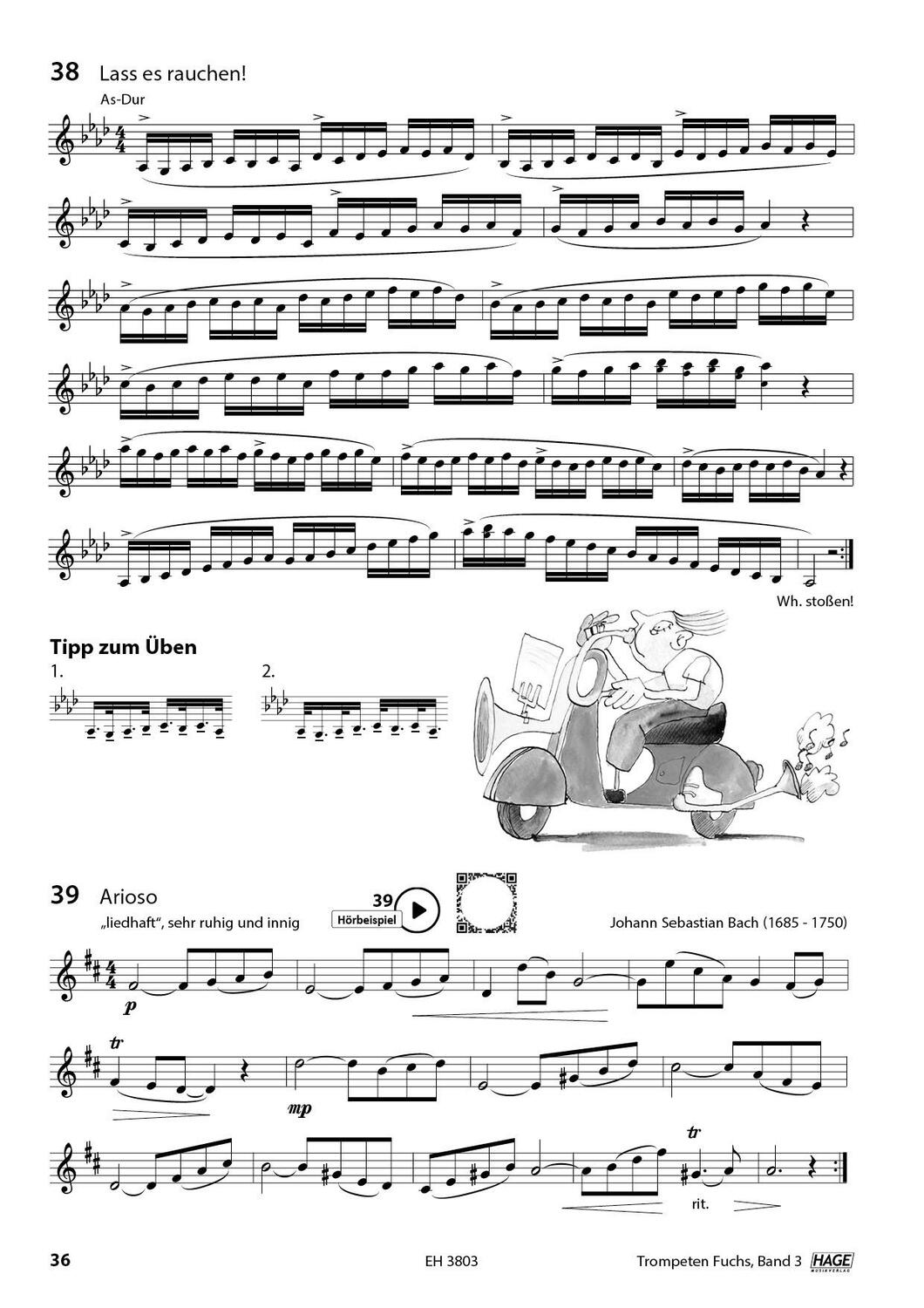 Bild: 9783866260801 | Trompeten Fuchs Band 3 | Stefan Dünser | Taschenbuch | Spiralbindung