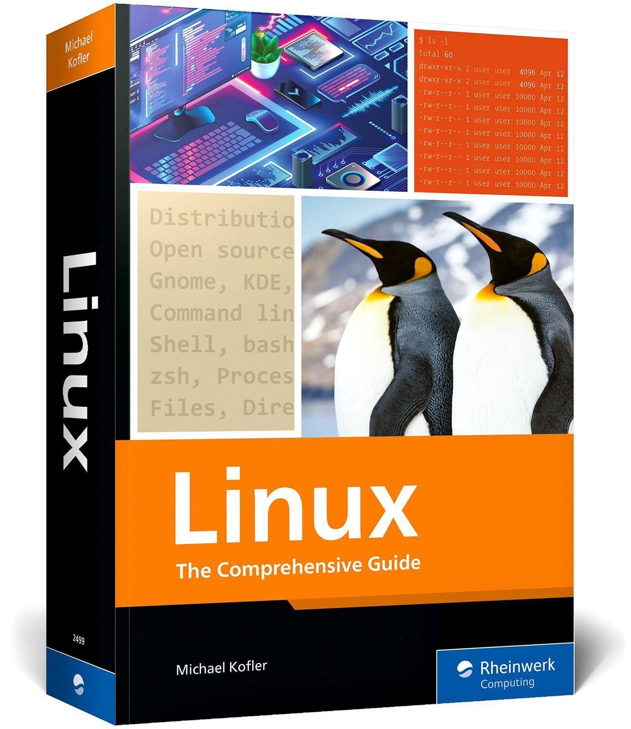 Cover: 9781493224999 | Linux | The Comprehensive Guide | Michael Kofler | Taschenbuch | 2024