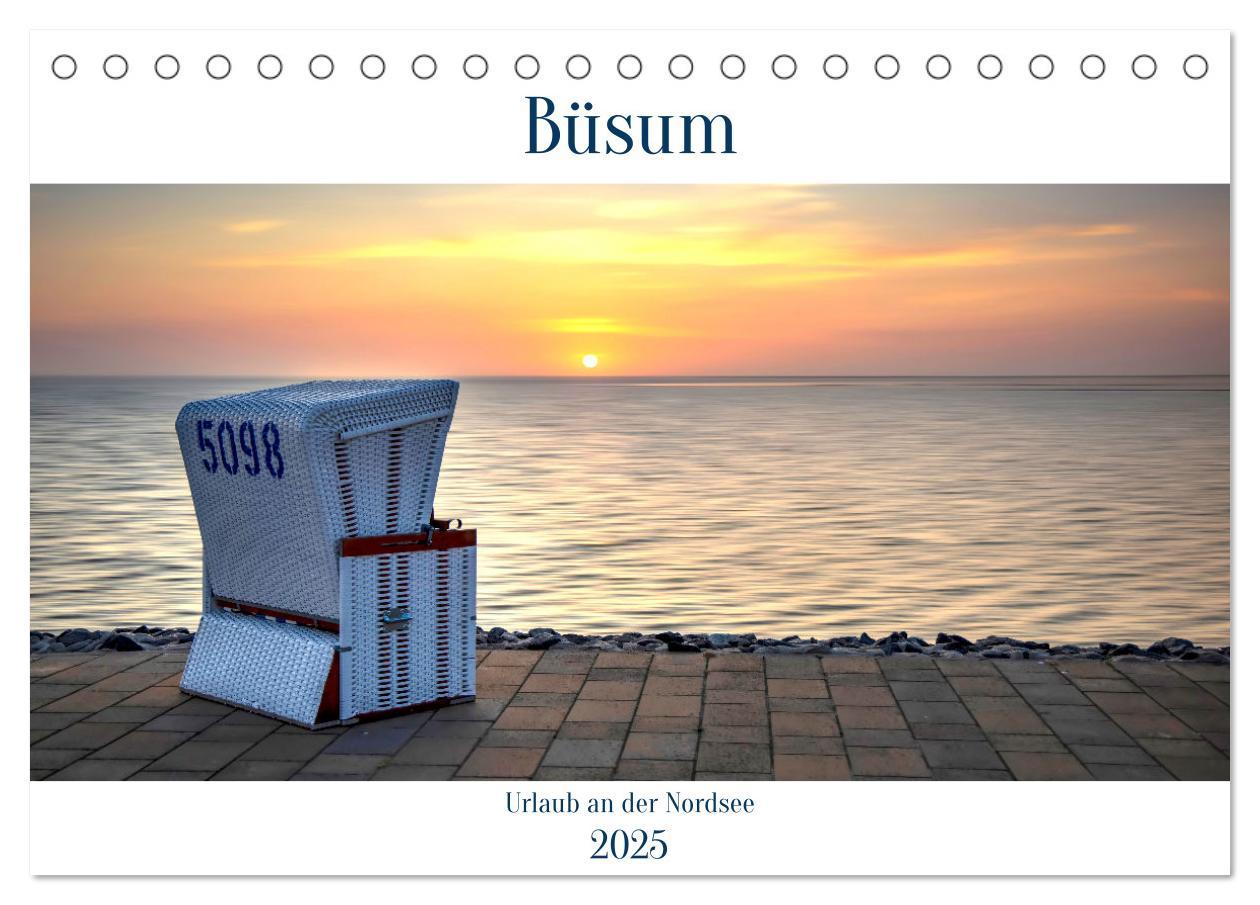 Cover: 9783383983764 | Büsum - Urlaub an der Nordsee (Tischkalender 2025 DIN A5 quer),...