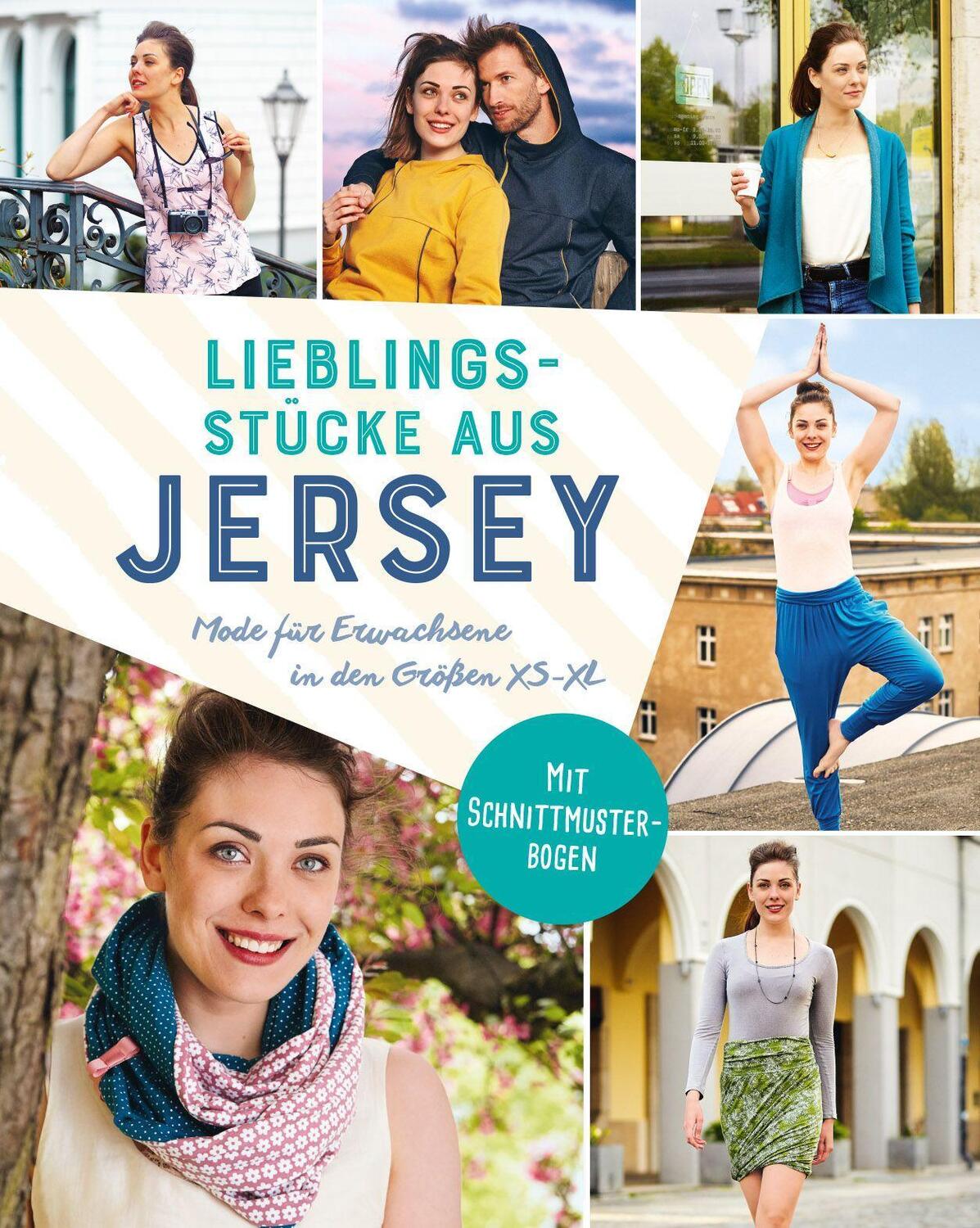 Cover: 9783625186380 | Lieblingsstücke aus Jersey - Mode für Erwachsene in den Größen XS-XL