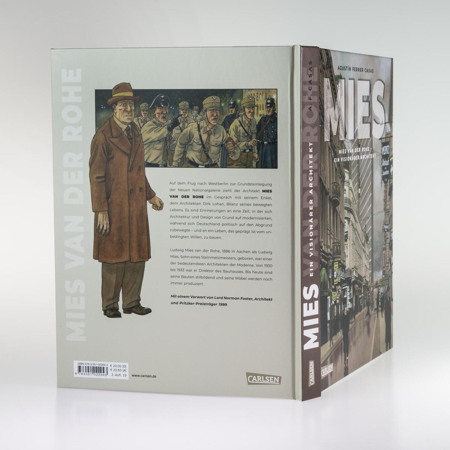 Bild: 9783551022943 | MIES - Mies van der Rohe | Ein visionärer Architekt (Graphic Novel)