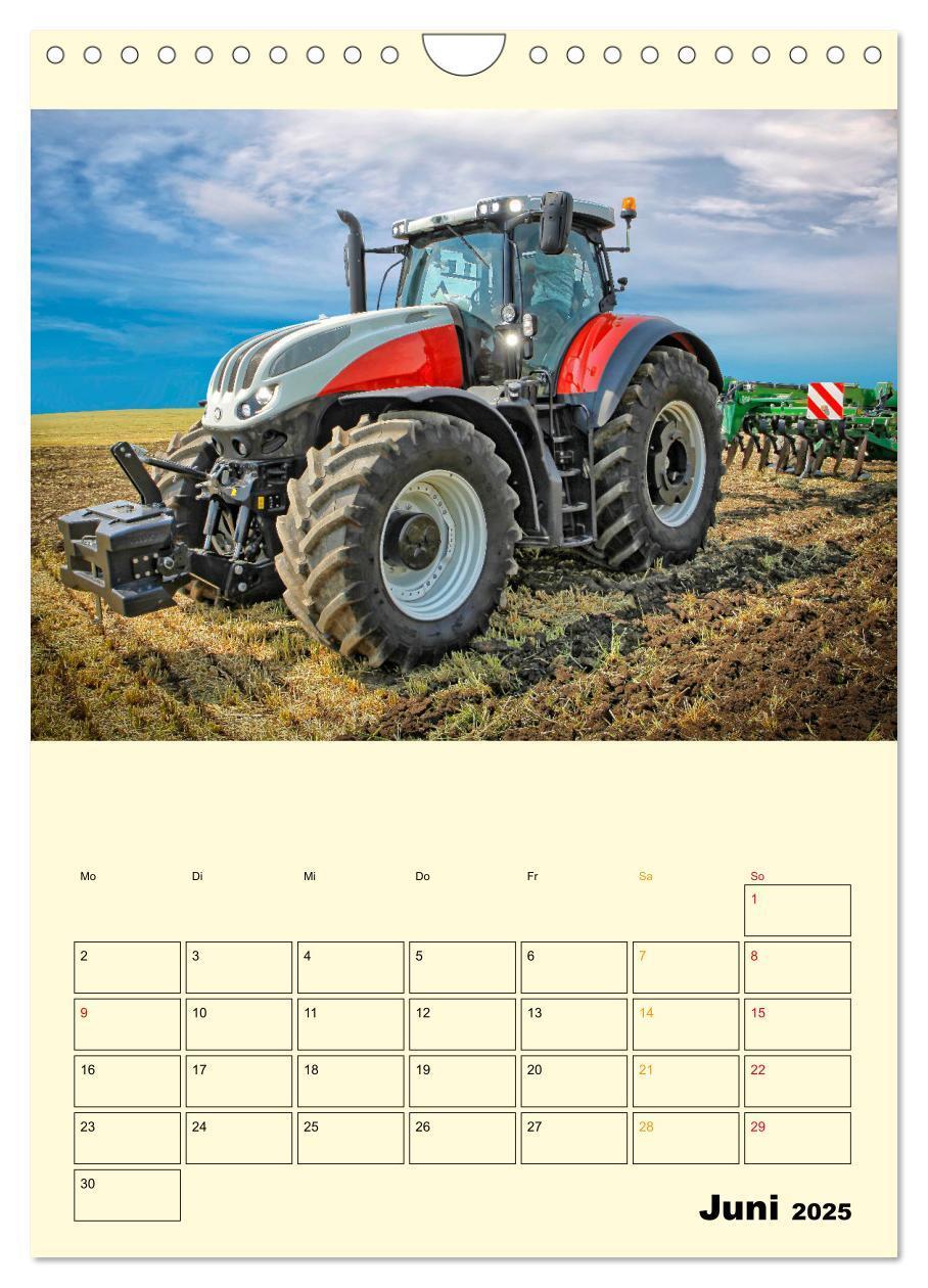 Bild: 9783435903757 | Traktor Giganten (Wandkalender 2025 DIN A4 hoch), CALVENDO...