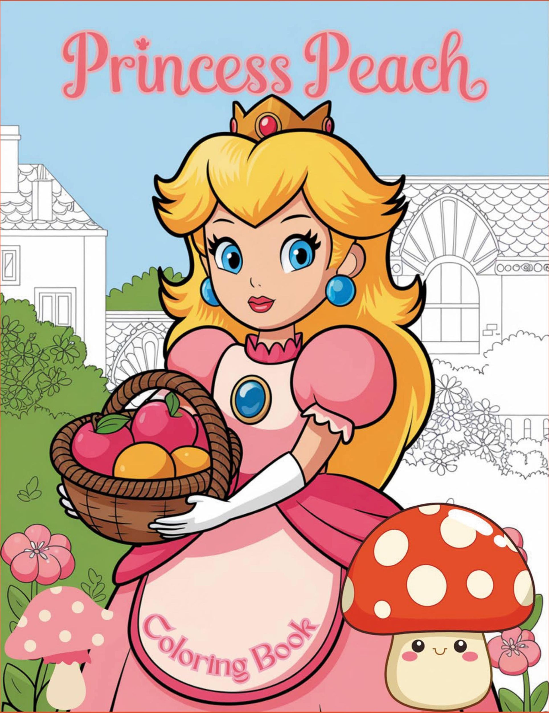 Cover: 9789276352174 | Princess Peach Coloring Book | Loub Kajie | Taschenbuch | Englisch