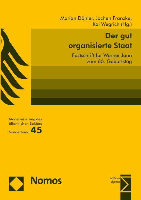 Cover: 9783848720620 | Der gut organisierte Staat | Marian Döhler (u. a.) | Taschenbuch