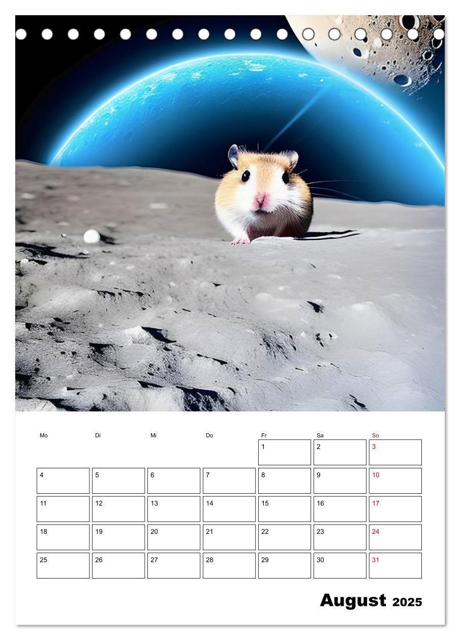 Bild: 9783435869992 | Space Hamster - Mit KI Hamster Astronauten im Weltall...