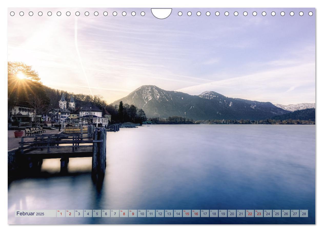 Bild: 9783383844478 | Malerischer Tegernsee (Wandkalender 2025 DIN A4 quer), CALVENDO...