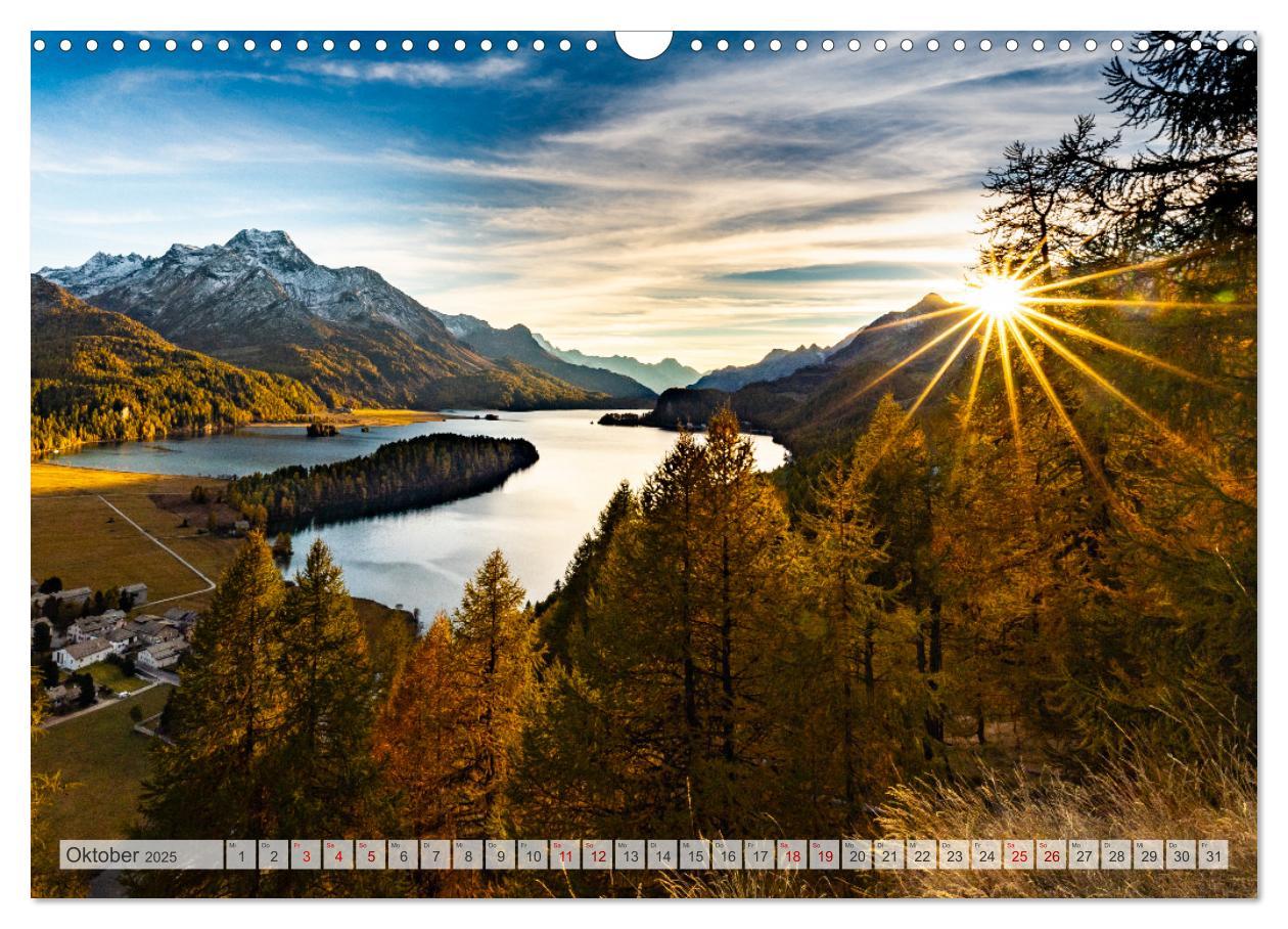 Bild: 9783383912504 | Silsersee Engadin (Wandkalender 2025 DIN A3 quer), CALVENDO...