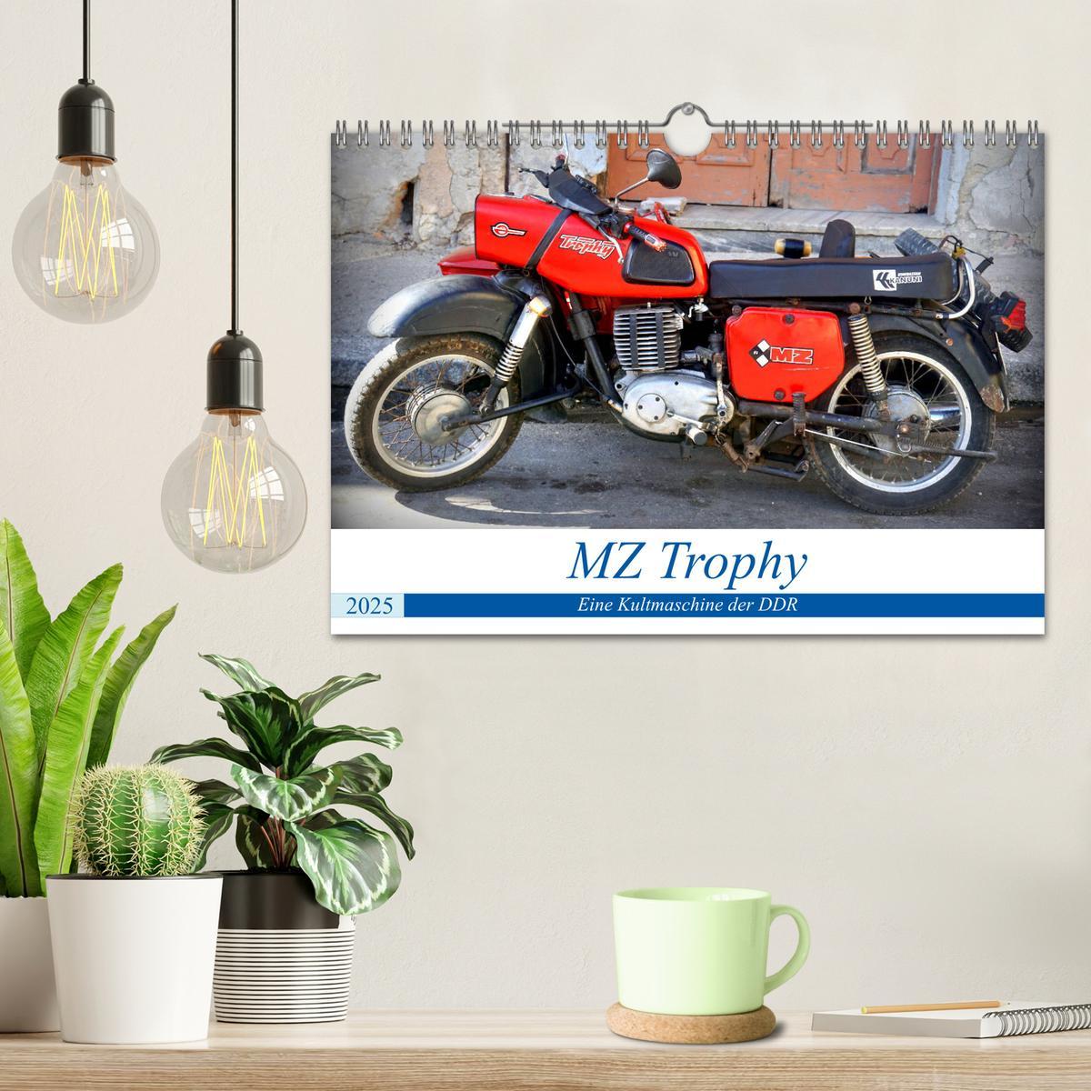 Bild: 9783435144075 | MZ Trophy - Eine Kultmaschine der DDR (Wandkalender 2025 DIN A4...