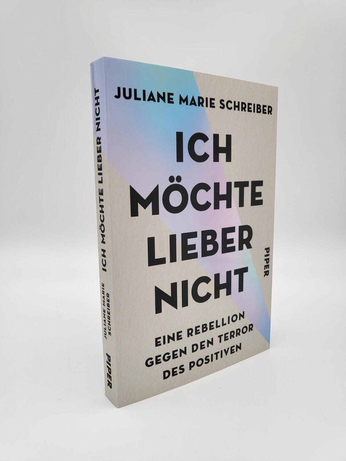 Bild: 9783492062848 | Ich möchte lieber nicht | Juliane Marie Schreiber | Taschenbuch | 2022