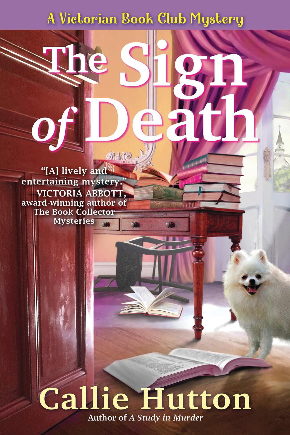 Cover: 9781643855820 | The Sign of Death | A Victorian Book Club Mystery | Callie Hutton