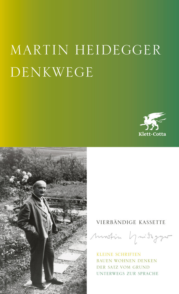 Cover: 9783608947618 | Denkwege. Ausgabe in vier Bänden | Martin Heidegger | Buch | 1600 S.