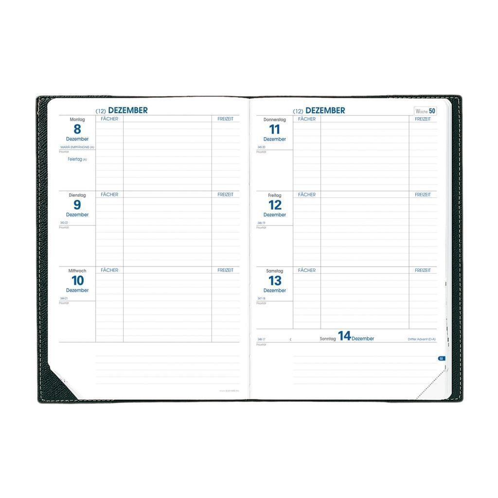 Bild: 3371010475032 | Taschenkalender Texthebdo Club navy 2024/2025 | Lehrerkalender | Vadis