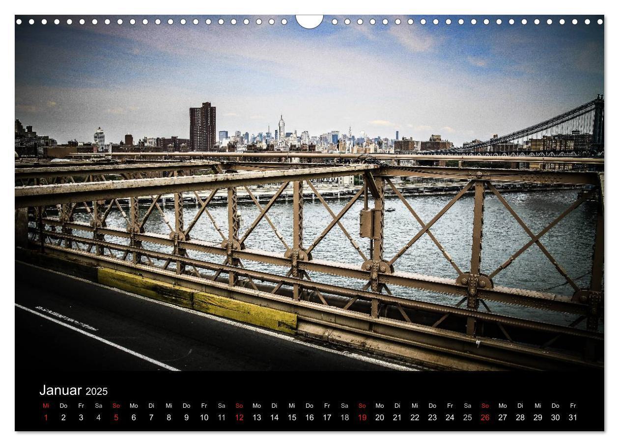 Bild: 9783435795727 | Brooklyn Bridge - New York City (Wandkalender 2025 DIN A3 quer),...