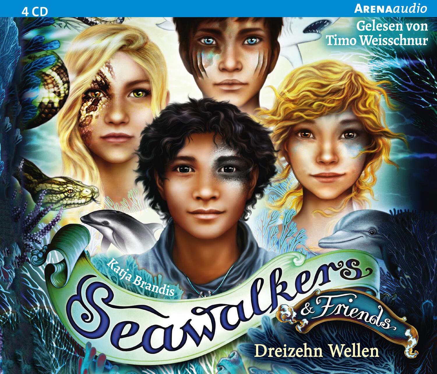 Cover: 9783401241586 | Seawalkers &amp; Friends. Dreizehn Wellen | Katja Brandis | Audio-CD