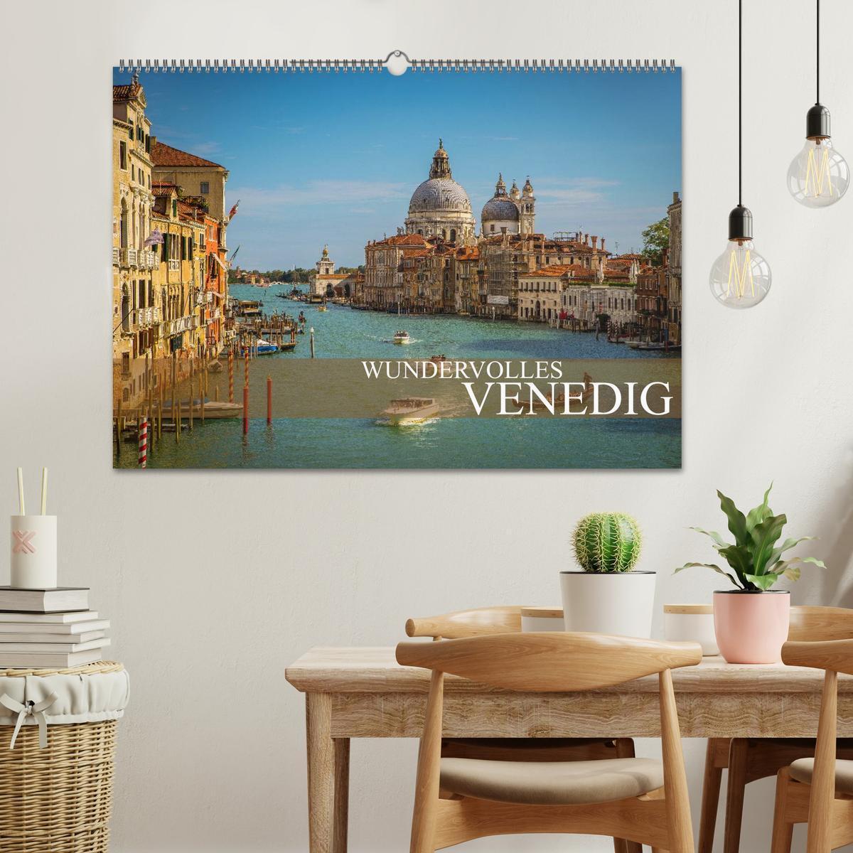 Bild: 9783435534289 | Wundervolles Venedig (Wandkalender 2025 DIN A2 quer), CALVENDO...