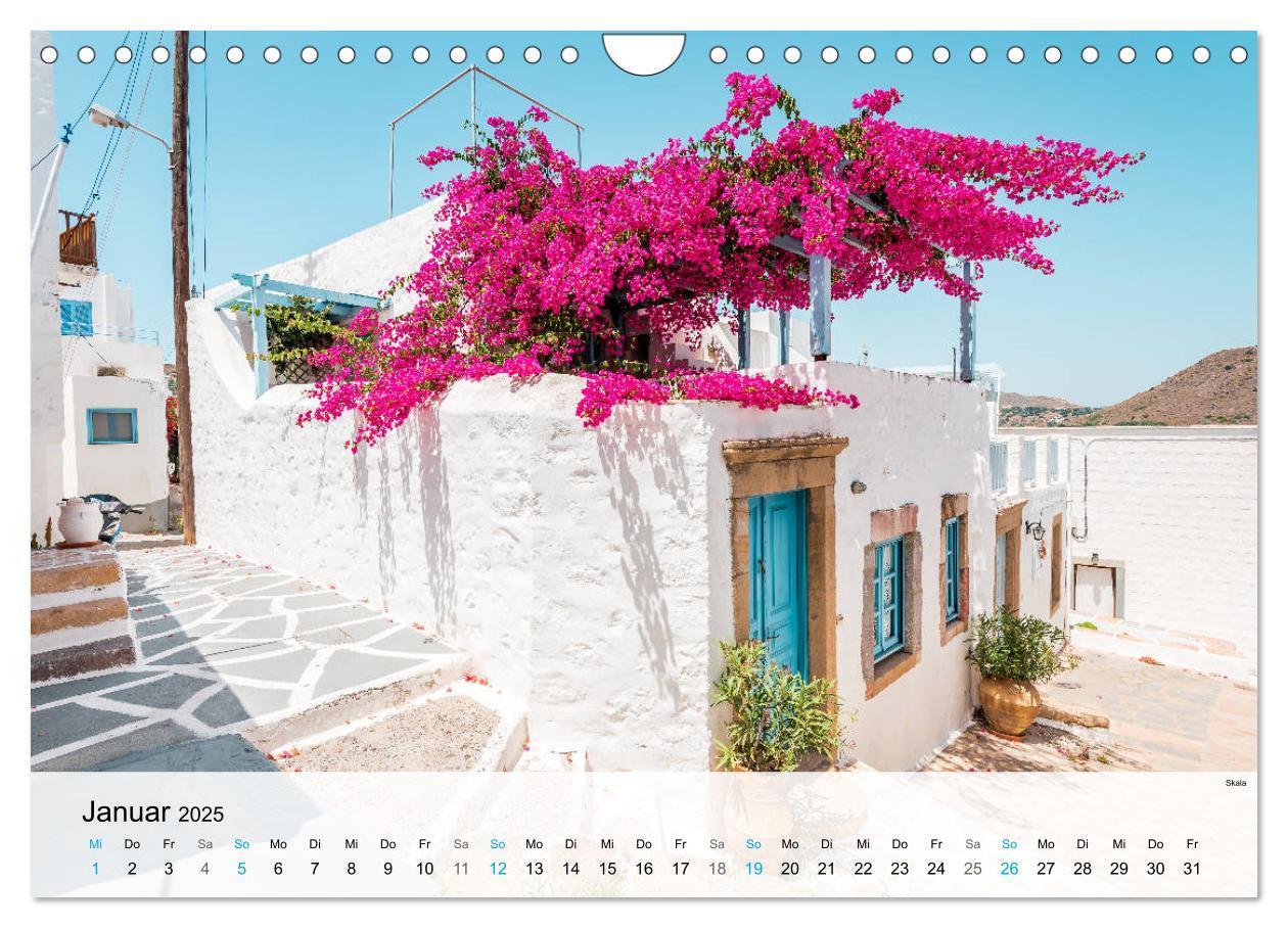 Bild: 9783383997334 | Patmos - Die heilige Insel (Wandkalender 2025 DIN A4 quer),...