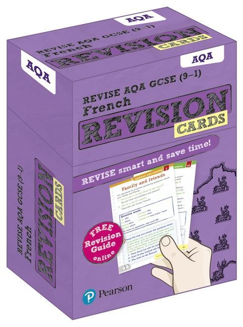 Cover: 9781292182070 | Pearson REVISE AQA GCSE French: Revision Cards incl. online...