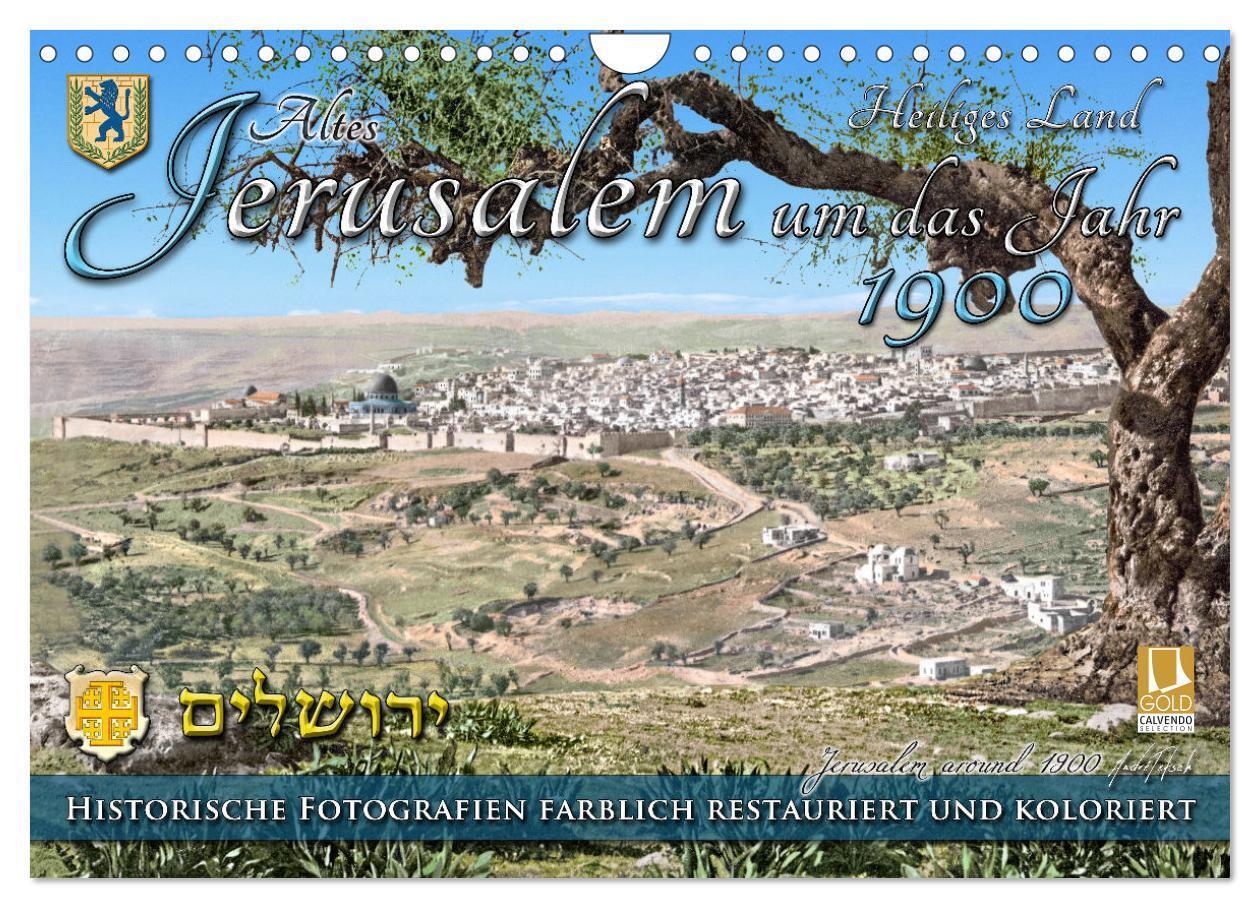 Cover: 9783383961250 | Altes Jerusalem um das Jahr 1900 - Fotos neu restauriert und...