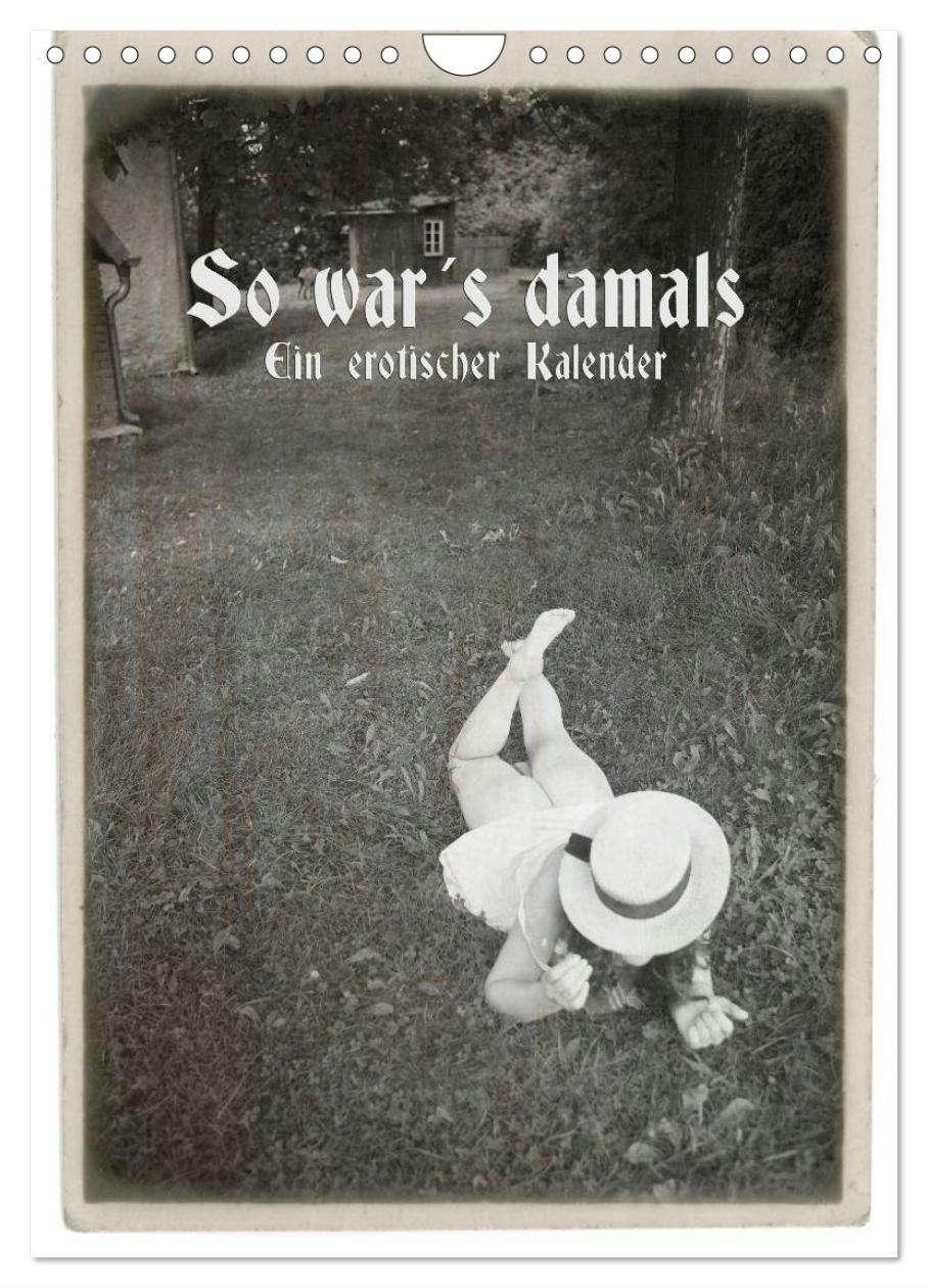 Cover: 9783457059302 | So war´s damals - Ein erotischer Kalender - 2025 (Wandkalender 2025...