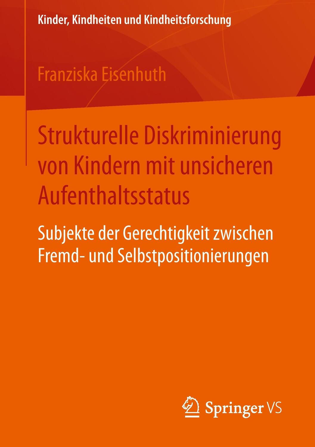 Cover: 9783658098476 | Strukturelle Diskriminierung von Kindern mit unsicheren...