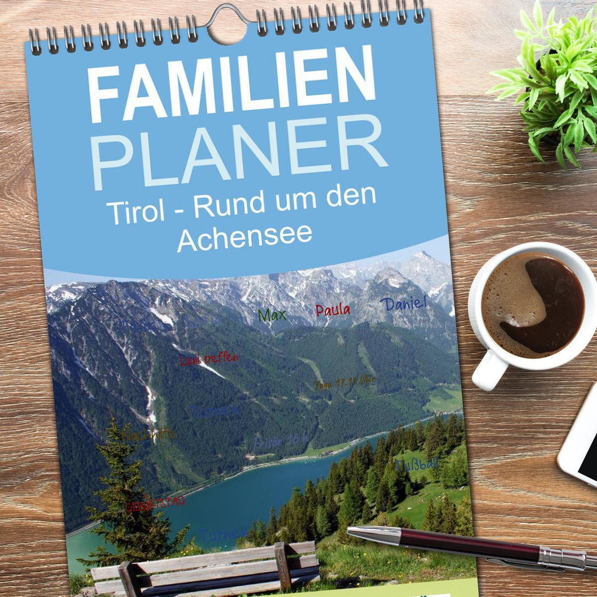 Bild: 9783457110003 | Familienplaner 2025 - Tirol ¿ Rund um den Achensee mit 5 Spalten...