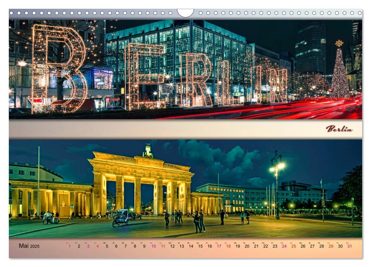 Bild: 9783435126378 | Europäische Metropolen - Panoramen (Wandkalender 2025 DIN A3 quer),...