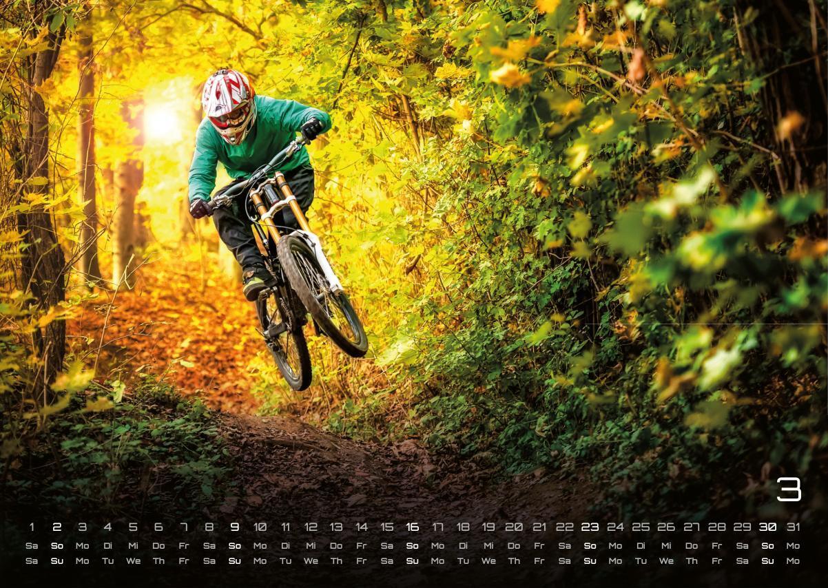 Bild: 9783986734138 | MTB Mountainbike - 2025 - Kalender DIN A3 | GP-Fever.de | Kalender