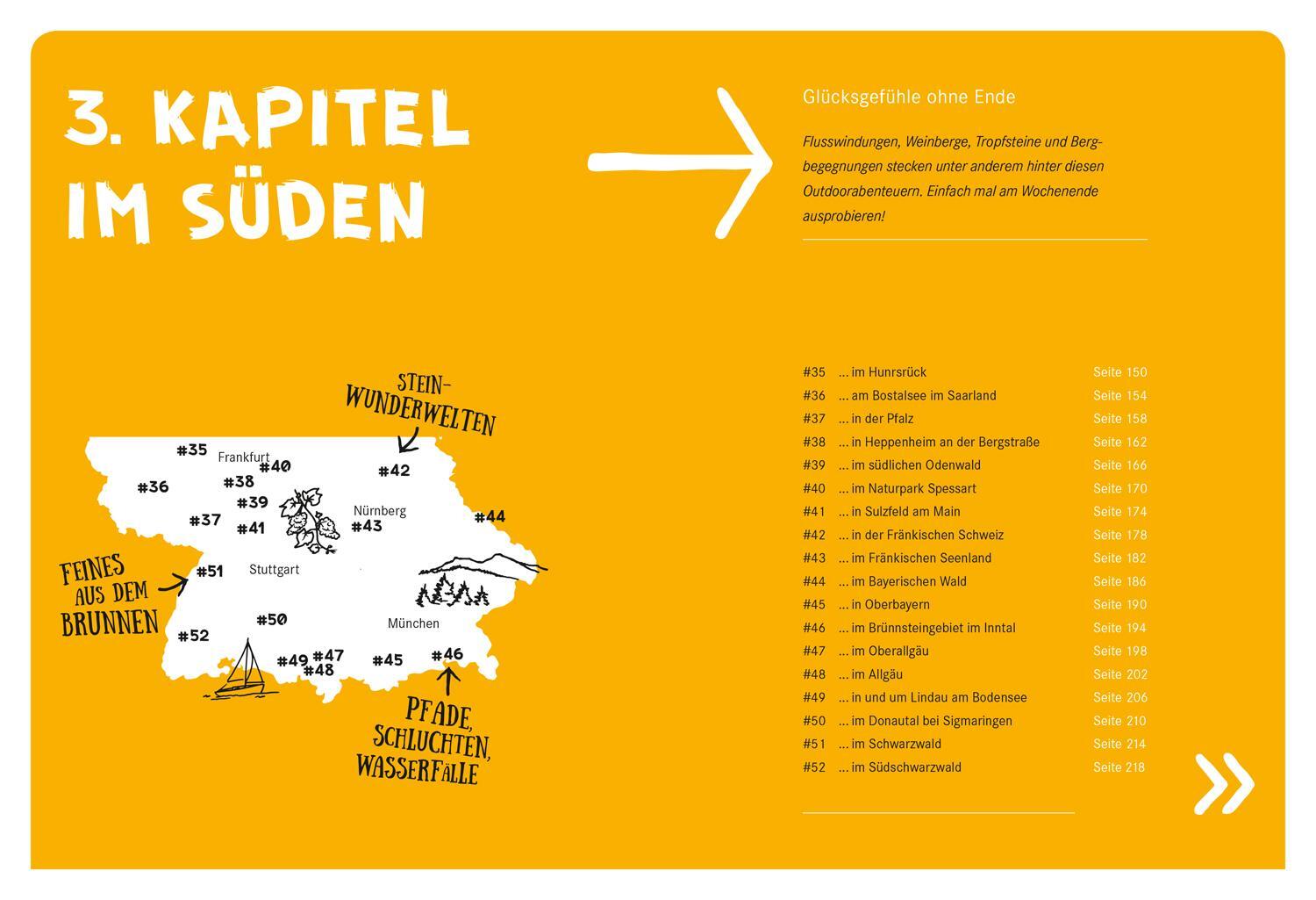 Bild: 9783616031002 | 52 kleine & große Eskapaden - Miniurlaube in Deutschland | Taschenbuch