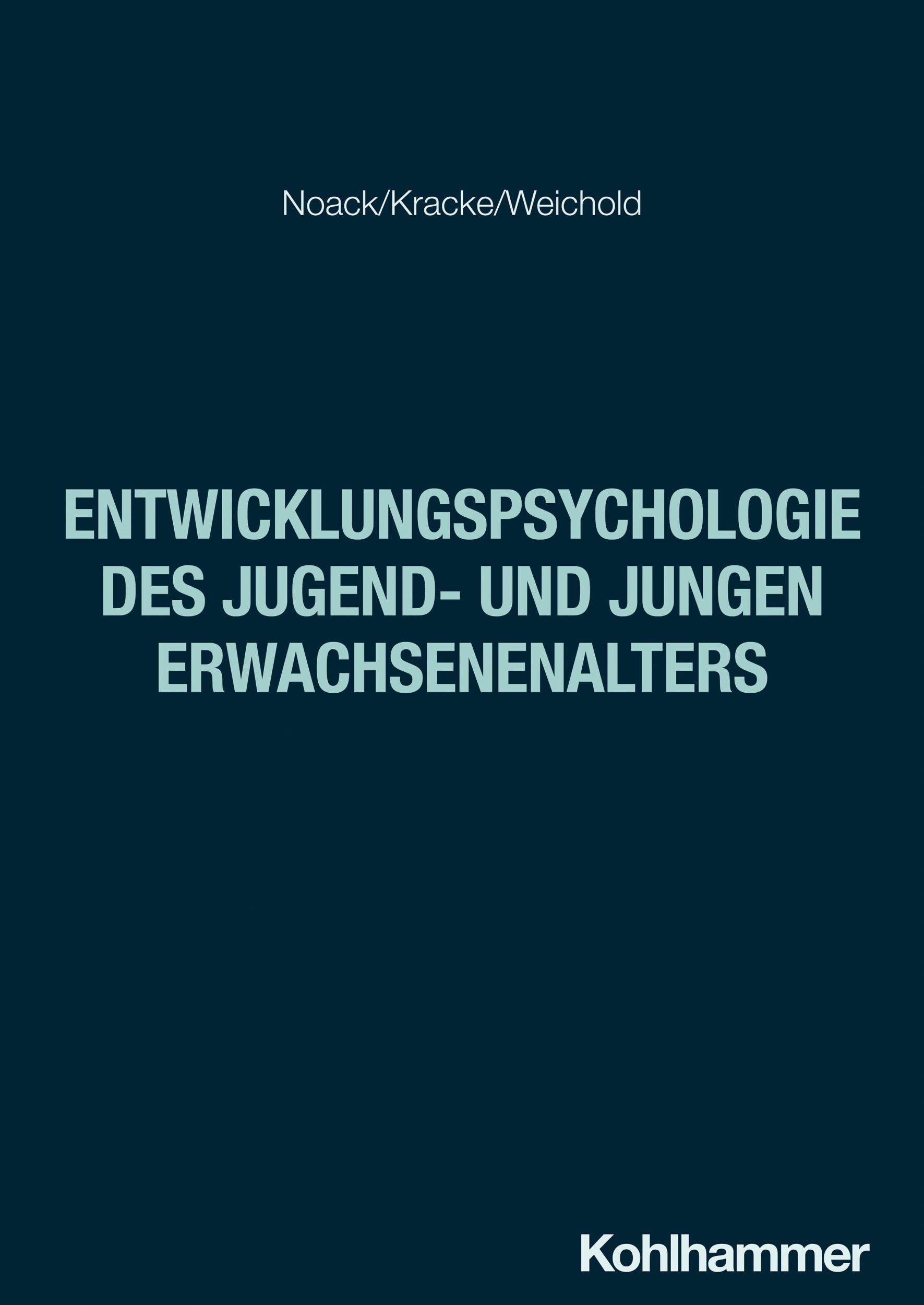 Cover: 9783170301436 | Entwicklungspsychologie des Jugend- und jungen Erwachsenenalters