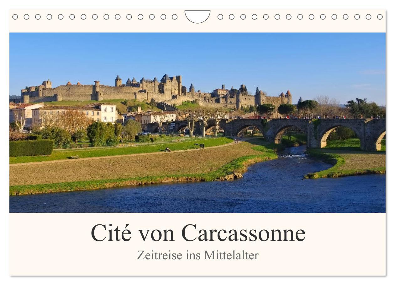 Cover: 9783435456055 | Cite von Carcassonne - Zeitreise ins Mittelalter (Wandkalender 2025...