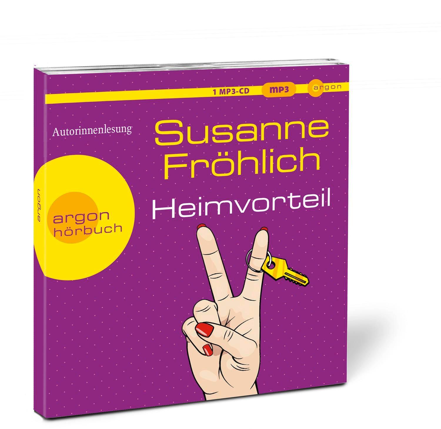 Bild: 9783839819470 | Heimvorteil | Roman | Susanne Fröhlich | MP3 | 154 Tracks | Deutsch