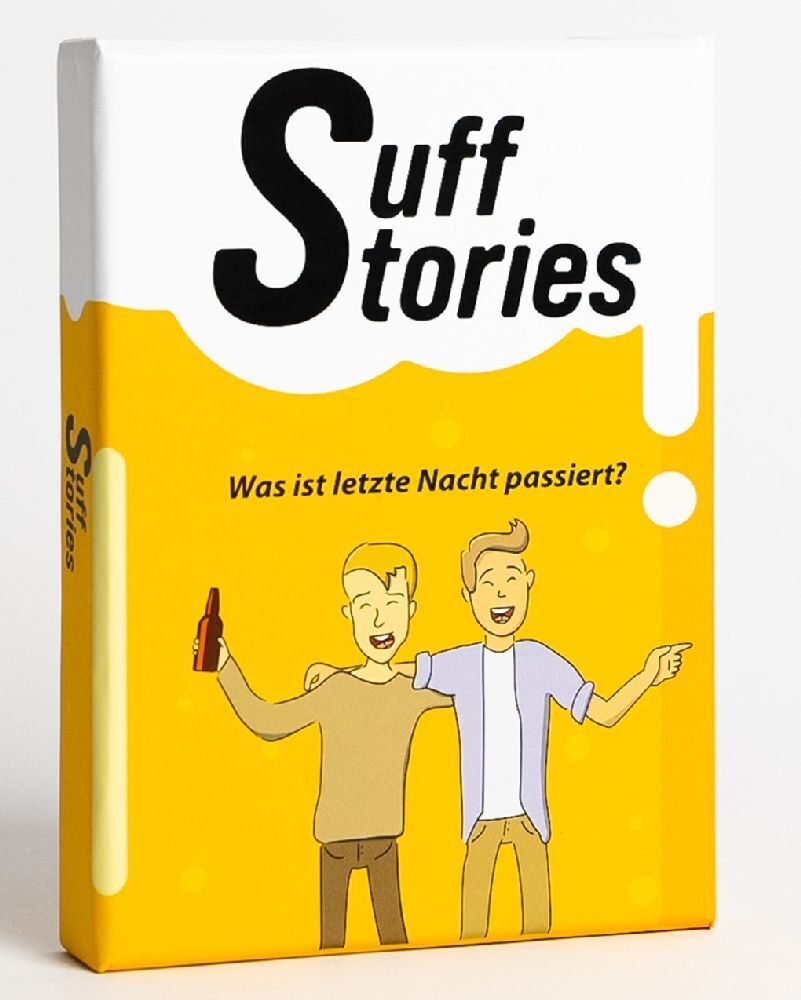 Cover: 8720648047138 | Suff Stories | Was ist letzte Nacht passiert? | BeerBaller | Spiel