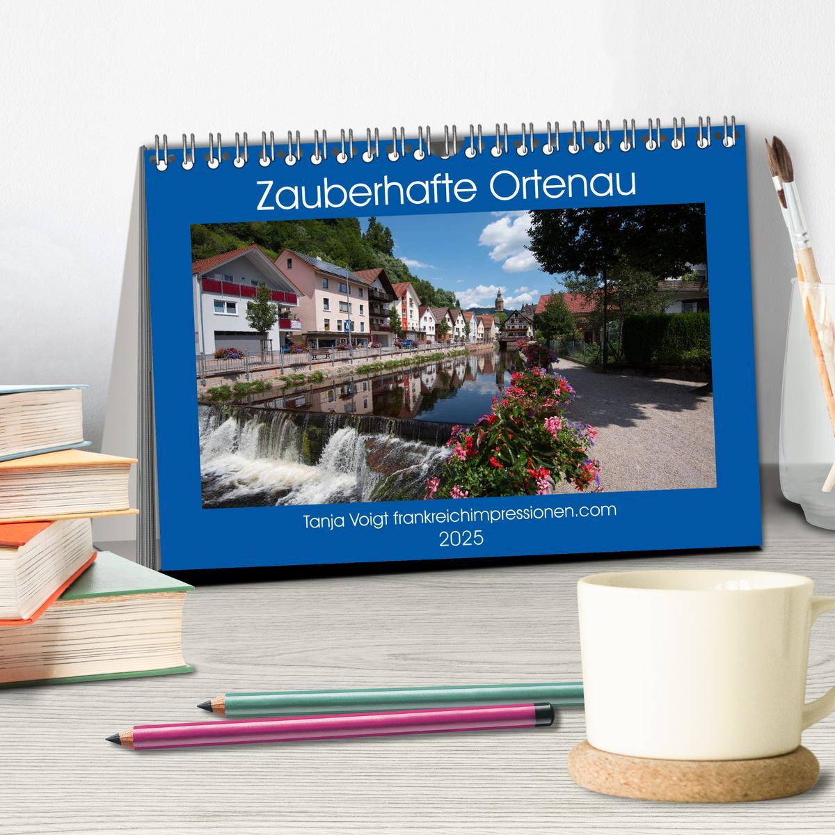 Bild: 9783435359790 | Zauberhafte Ortenau (Tischkalender 2025 DIN A5 quer), CALVENDO...