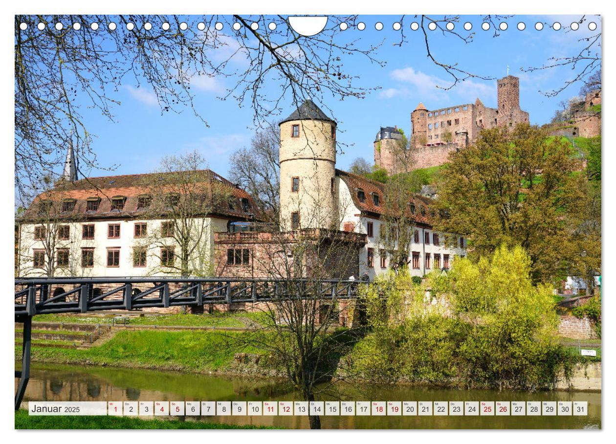 Bild: 9783457184721 | Spaziergang in Wertheim (Wandkalender 2025 DIN A4 quer), CALVENDO...