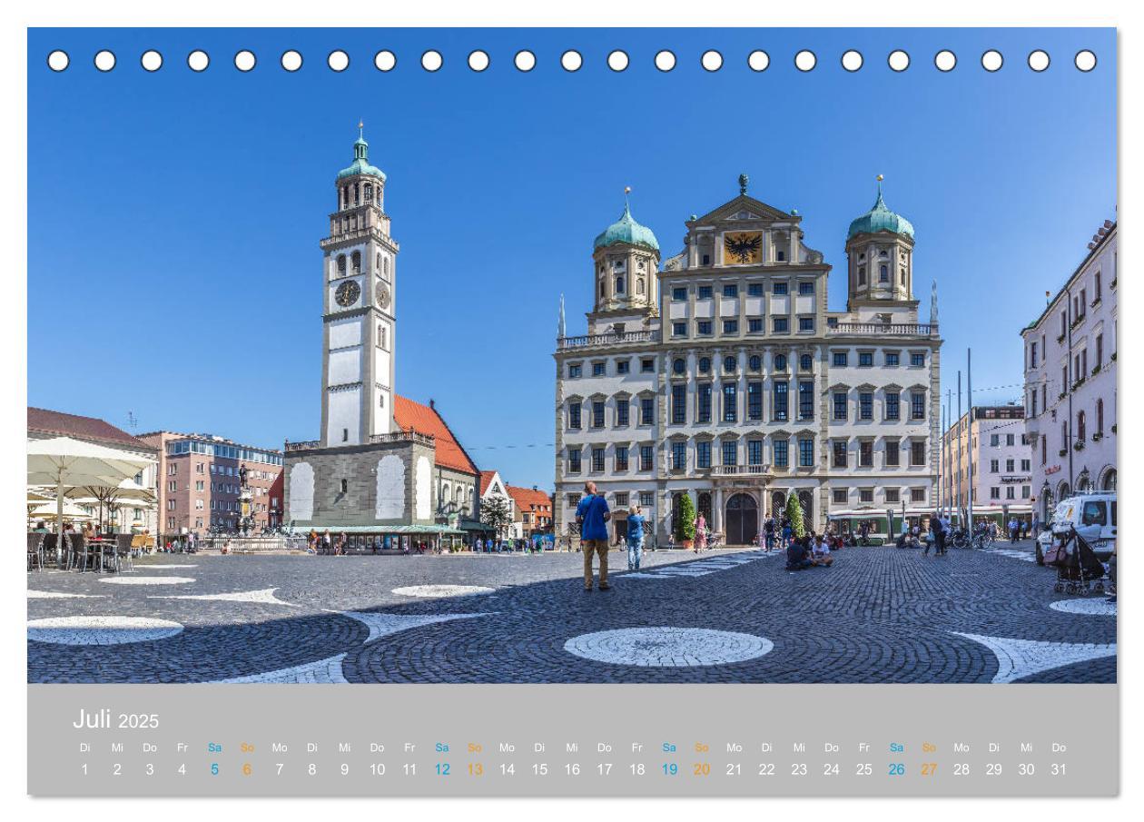 Bild: 9783435238071 | Augsburg - Stadt der Renaissance (Tischkalender 2025 DIN A5 quer),...